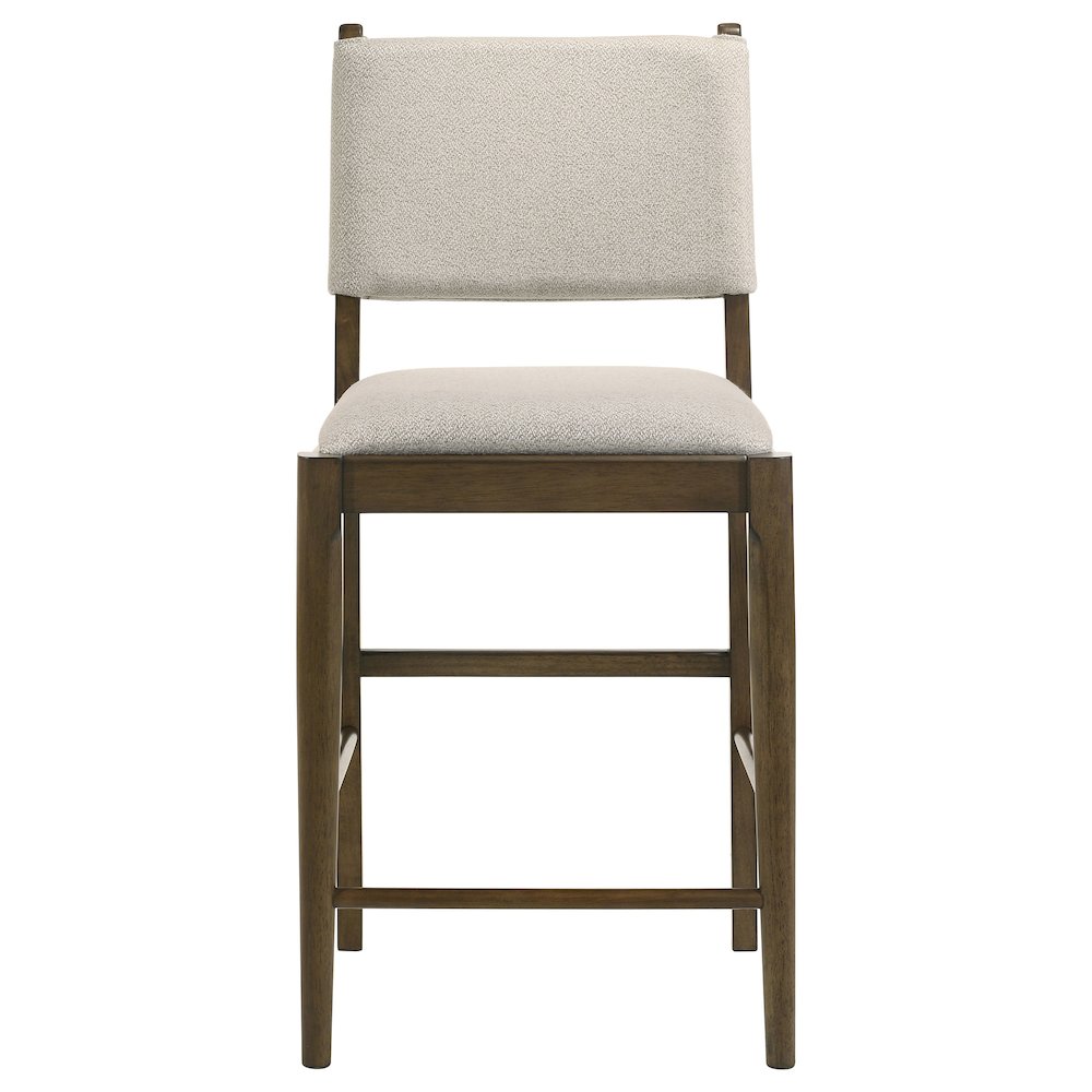 Crispin Brown Upholstered Counter Side Chair (Set of 2). Picture 3