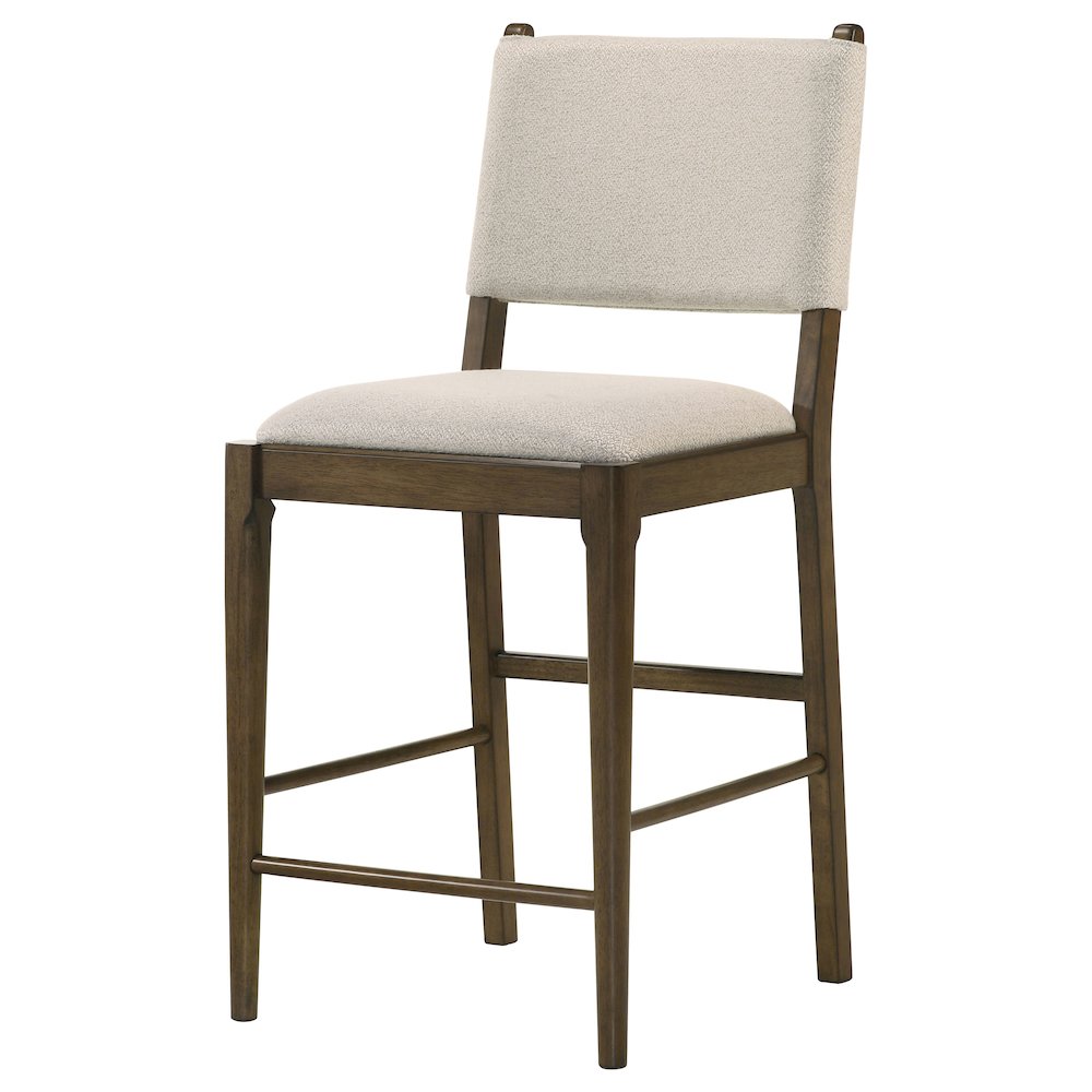Crispin Brown Upholstered Counter Side Chair (Set of 2). Picture 4
