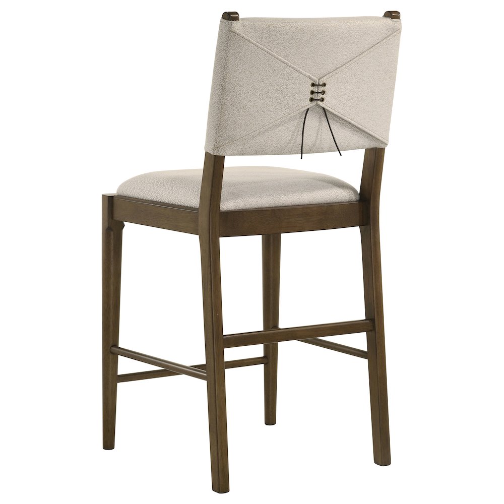 Crispin Brown Upholstered Counter Side Chair (Set of 2). Picture 6