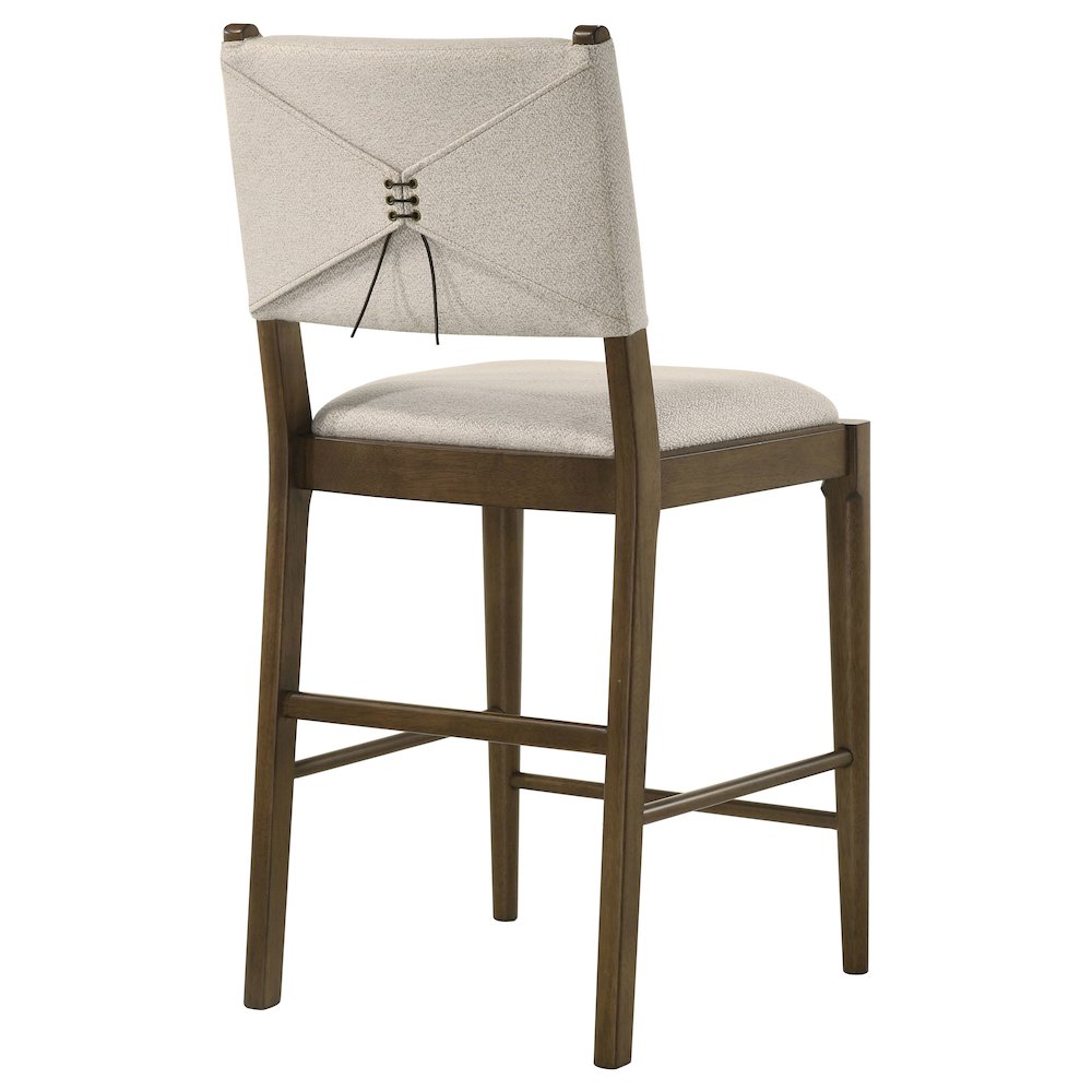 Crispin Brown Upholstered Counter Side Chair (Set of 2). Picture 7