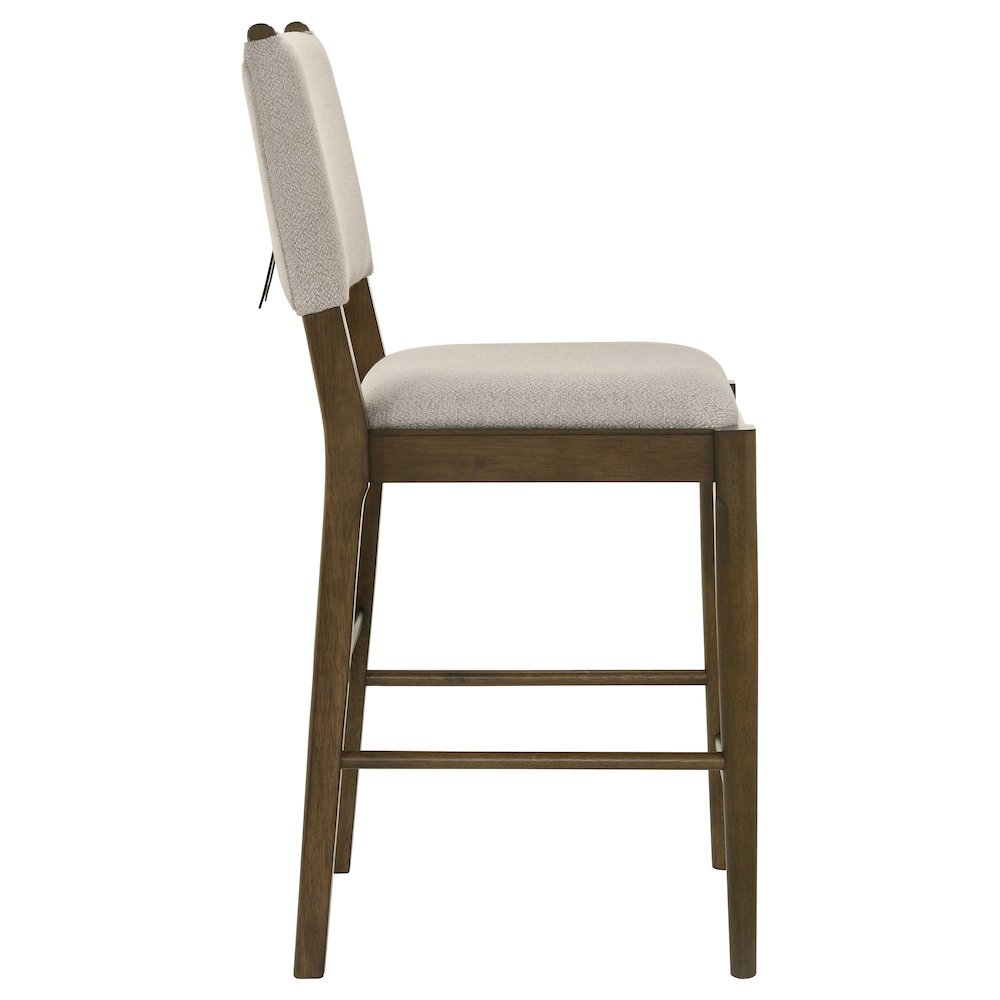 Crispin Brown Upholstered Counter Side Chair (Set of 2). Picture 8