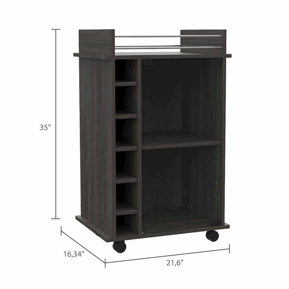 2-Drawer Nightstand White and Light Oak. Picture 3