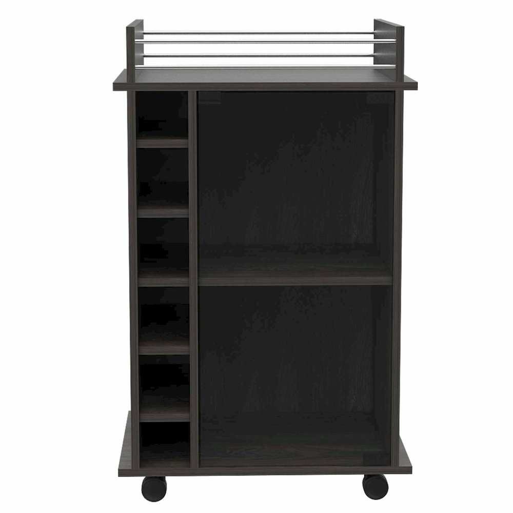 2-Drawer Nightstand White and Light Oak. Picture 2
