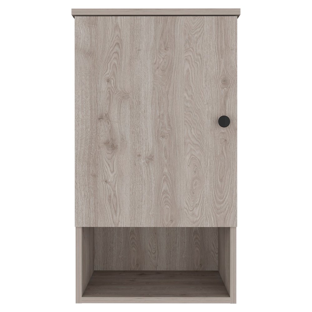 1-Shelf Medicine Cabinet Light Grey. Picture 2