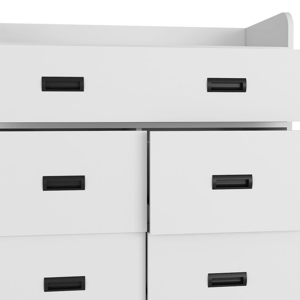 5-Drawer Dresser White. Picture 2