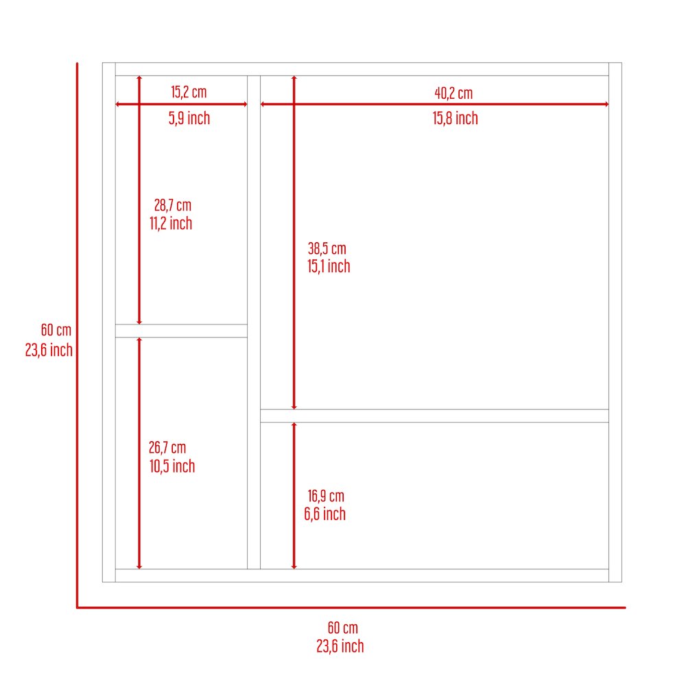 4-Shelf Medicine Cabinet Light Grey. Picture 7
