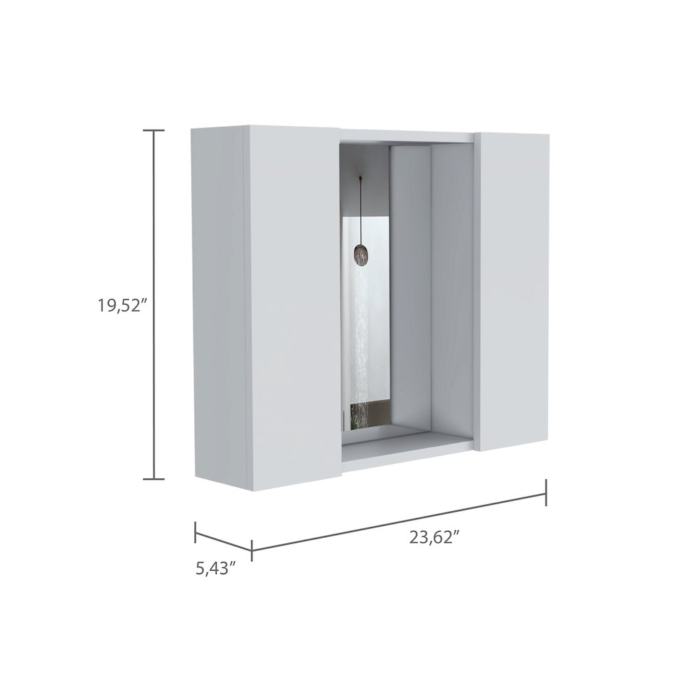 1-Drawer Medicine Cabinet White. Picture 3