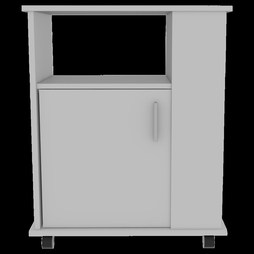 6-Shelf 1-Door 3-Drawer 2-piece Kitchen Set, Kitchen Island and Kitchen Cart. Picture 1