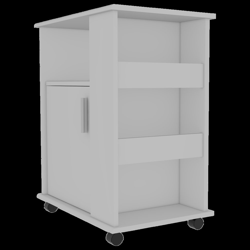 6-Shelf 1-Door 3-Drawer 2-piece Kitchen Set, Kitchen Island and Kitchen Cart. Picture 2