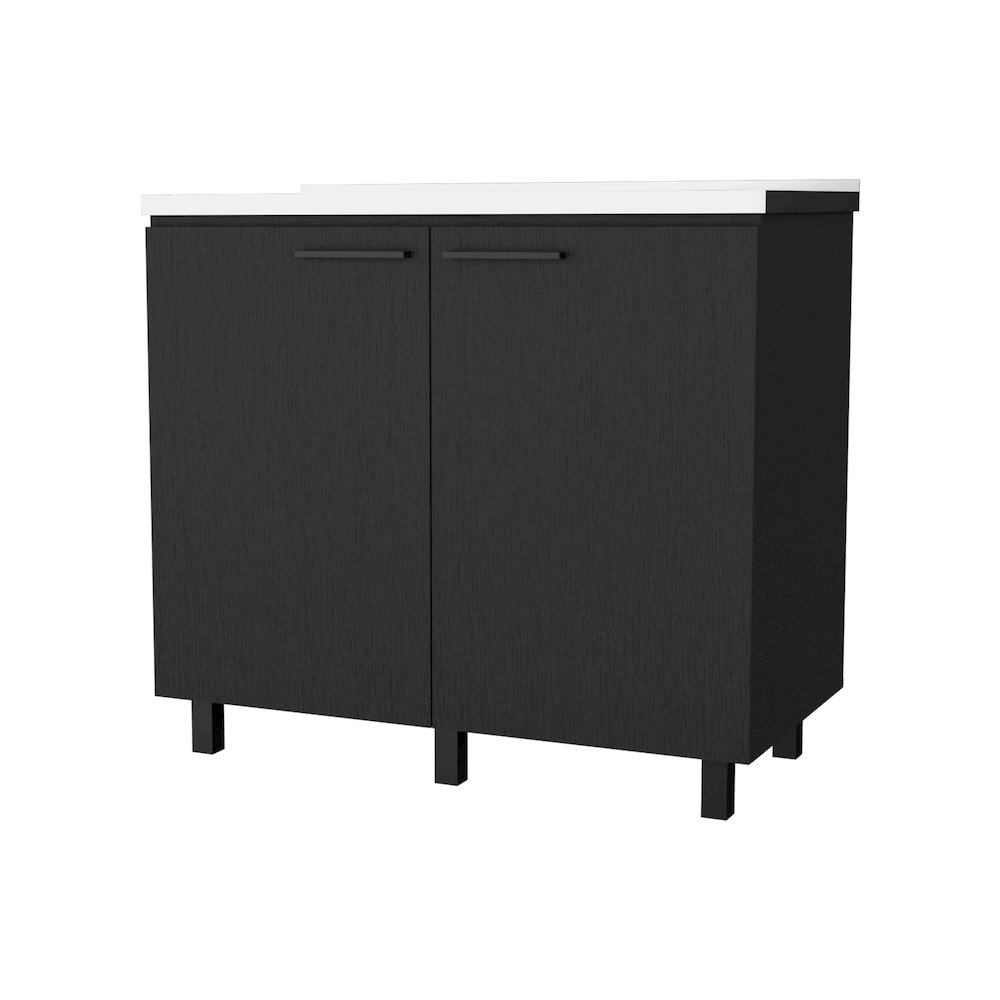 Black 2 Utility Sink and Cabinet. Picture 1