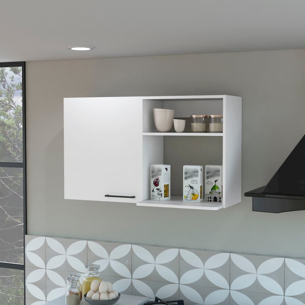 White 2 Wall Cabinet. Picture 4