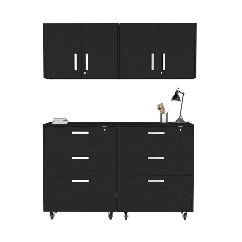 Black 4 Piece Garage Set. Picture 5