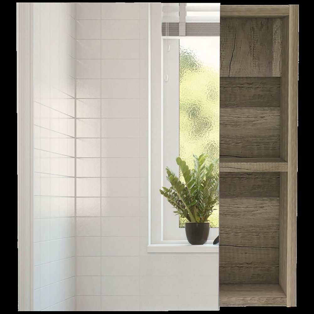 Light Oak 2 Piece Bathroom Set. Picture 2