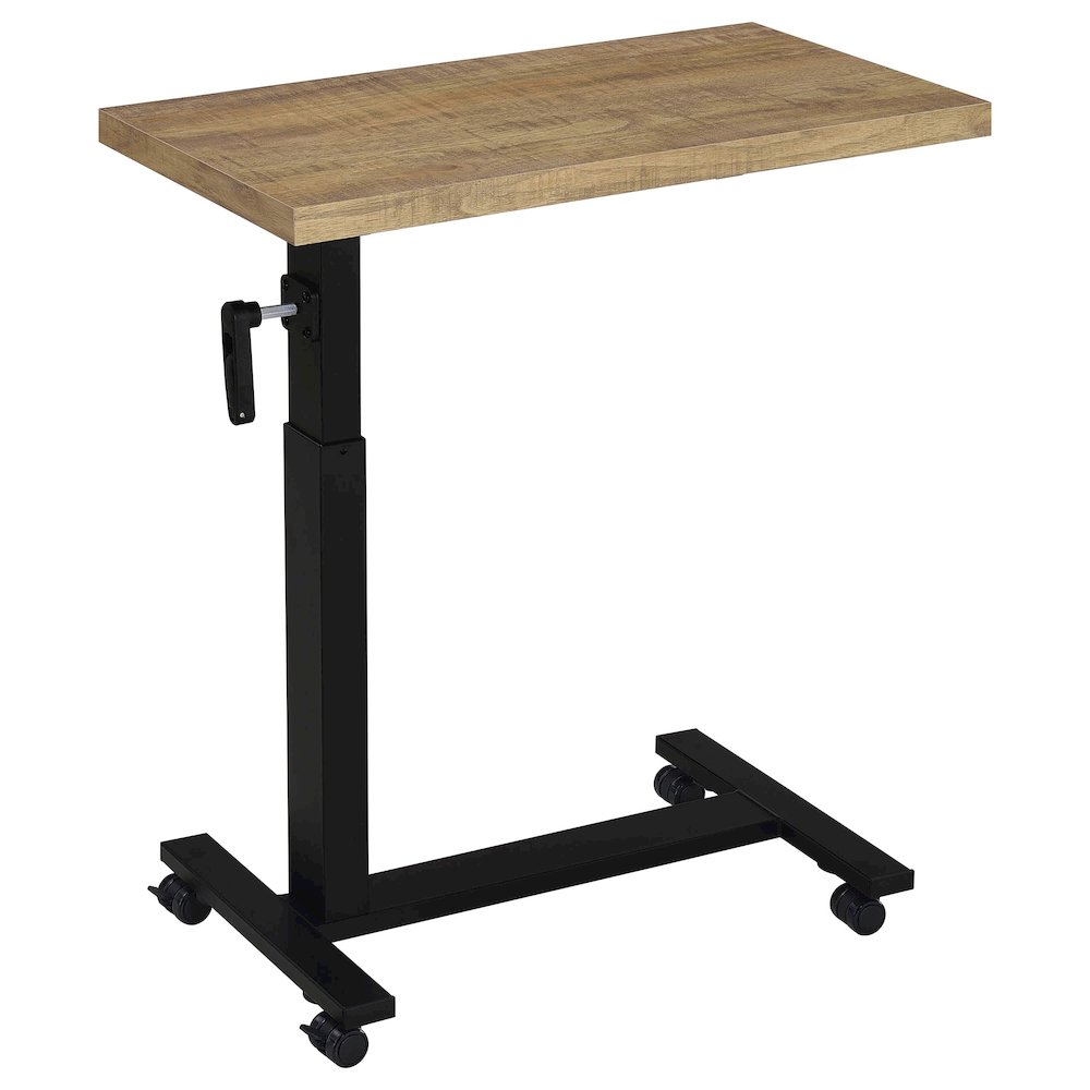 Geary Mango Height Adjustable Mobile Bedroom C-Table. Picture 3