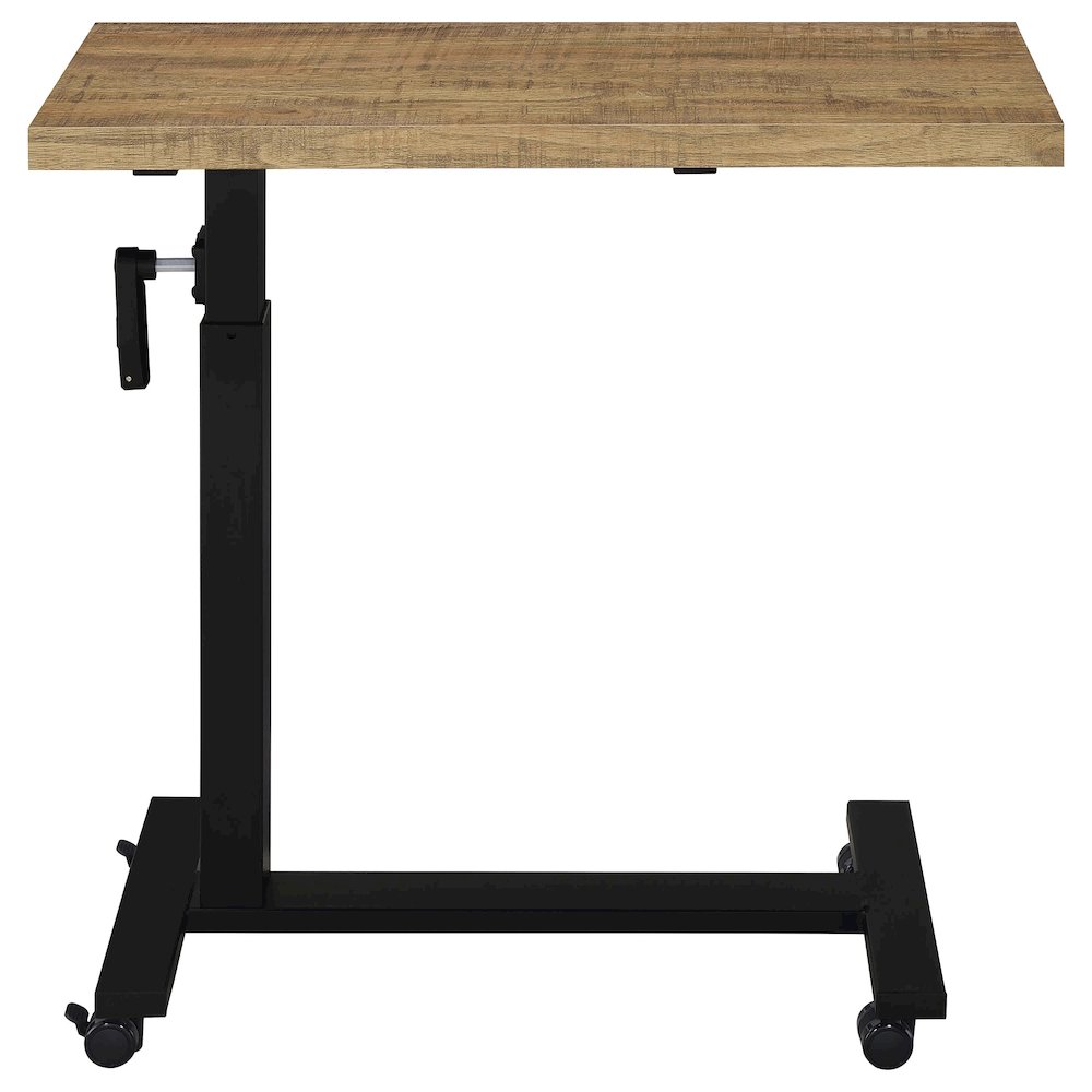 Geary Mango Height Adjustable Mobile Bedroom C-Table. Picture 5