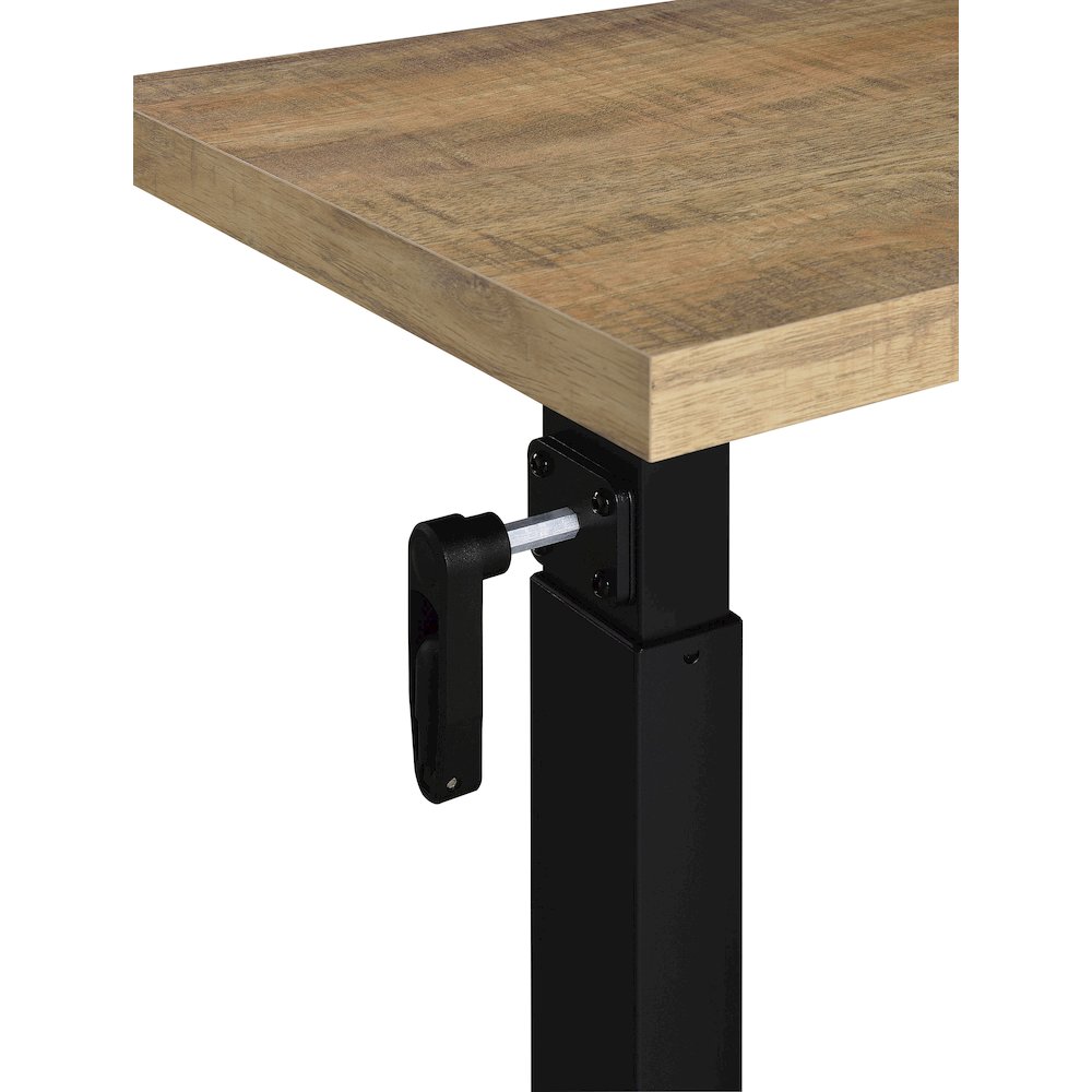Geary Mango Height Adjustable Mobile Bedroom C-Table. Picture 11