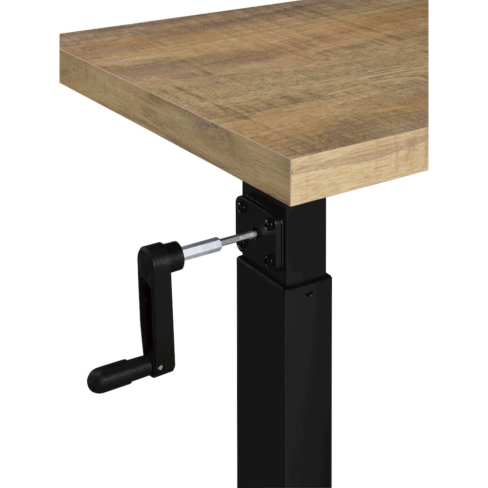 Geary Mango Height Adjustable Mobile Bedroom C-Table. Picture 12