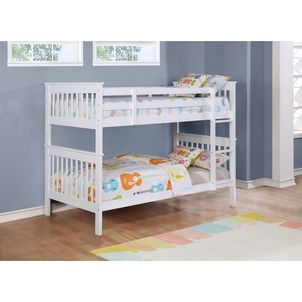 Slatted Headboard Bunk Bed. Picture 2
