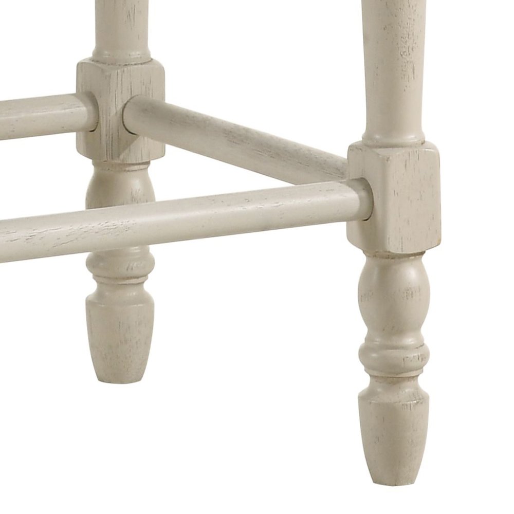 Counter Height Stools With Nailhead Trim ( Set of 2). Picture 4