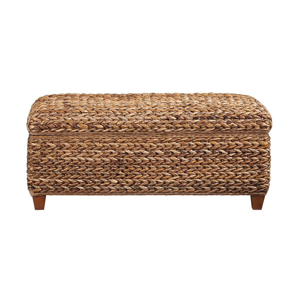 Amber Woven Banana Leaf Trunk. Picture 3