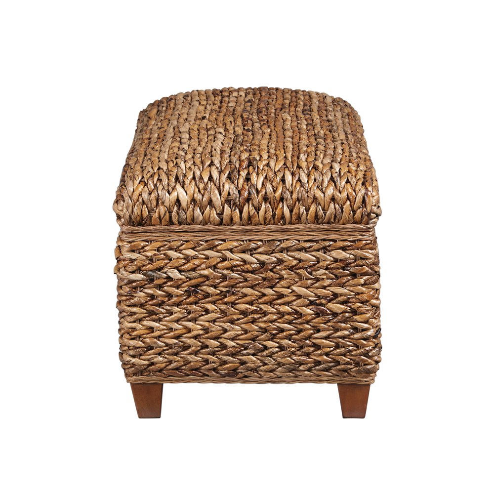 Amber Woven Banana Leaf Trunk. Picture 6