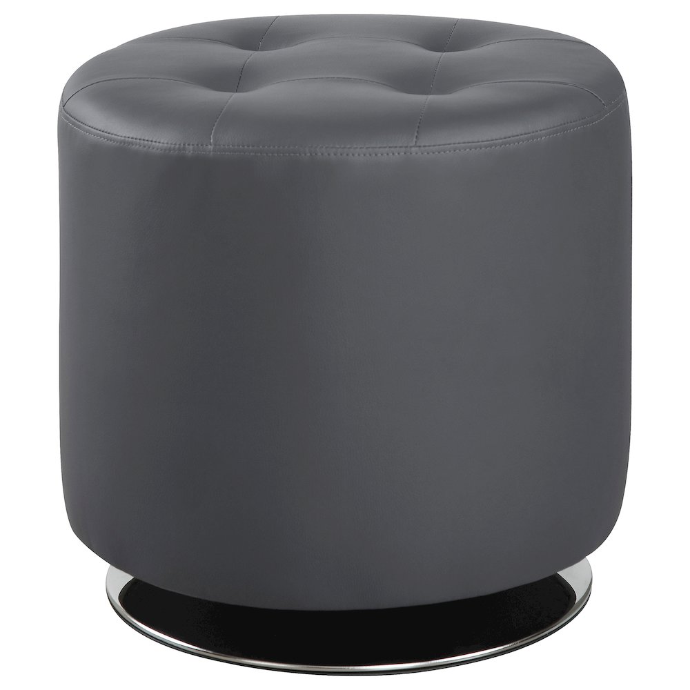 Round Ottoman. Picture 1