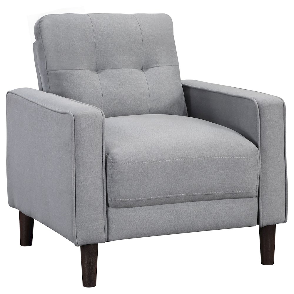 Tufted Cushion Back Armchair. Picture 1