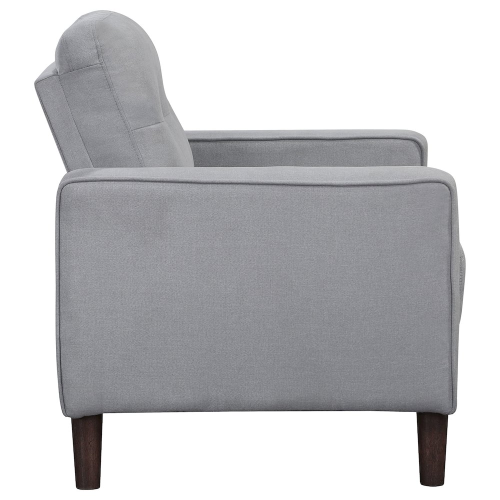 Tufted Cushion Back Armchair. Picture 8