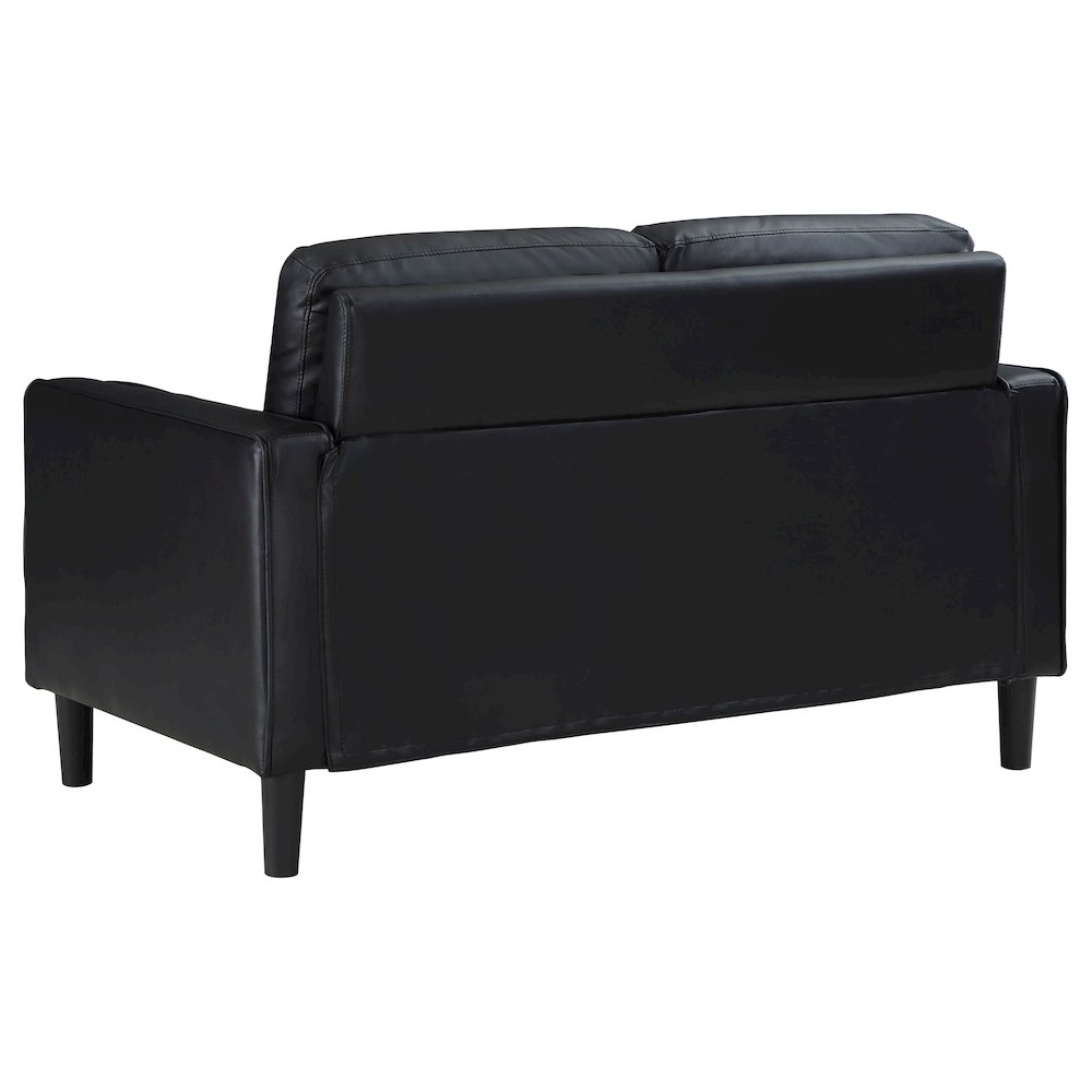 Track Arm Loveseat. Picture 6