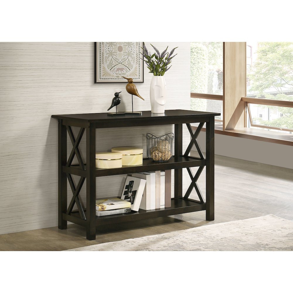 Cappuccino Sofa Table. Picture 2