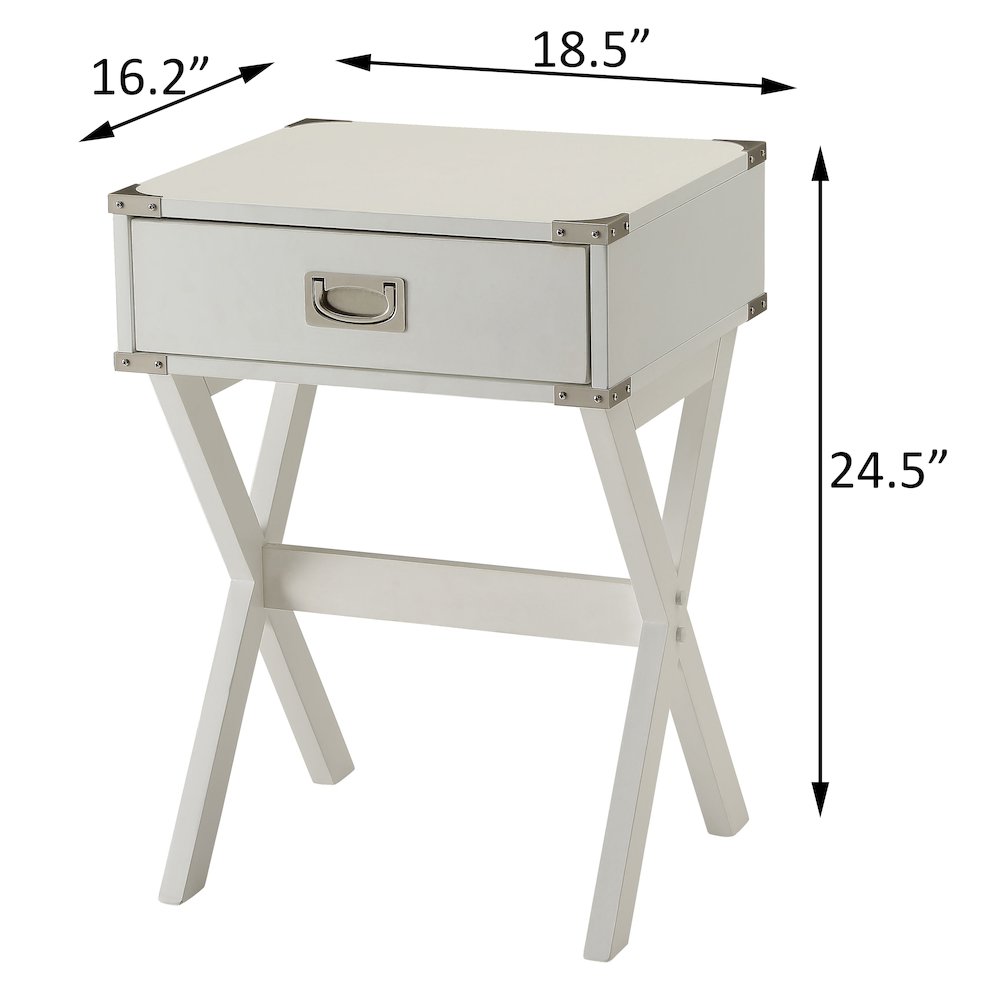 1-drawer End Table. Picture 3