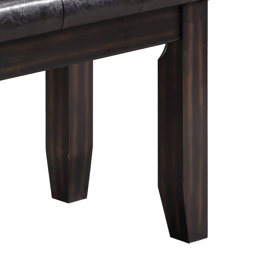 Bench with Tufted Cushion. Picture 4