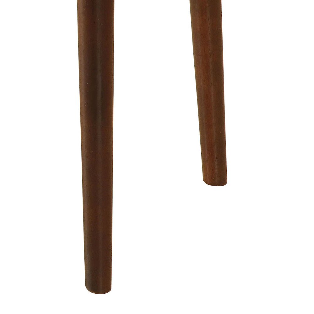 Espresso and White 2-drawer Sofa Table. Picture 4