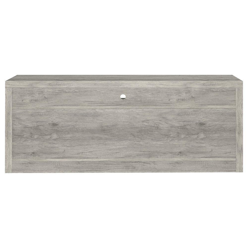 Grey Driftwood 2-drawer TV Console. Picture 7