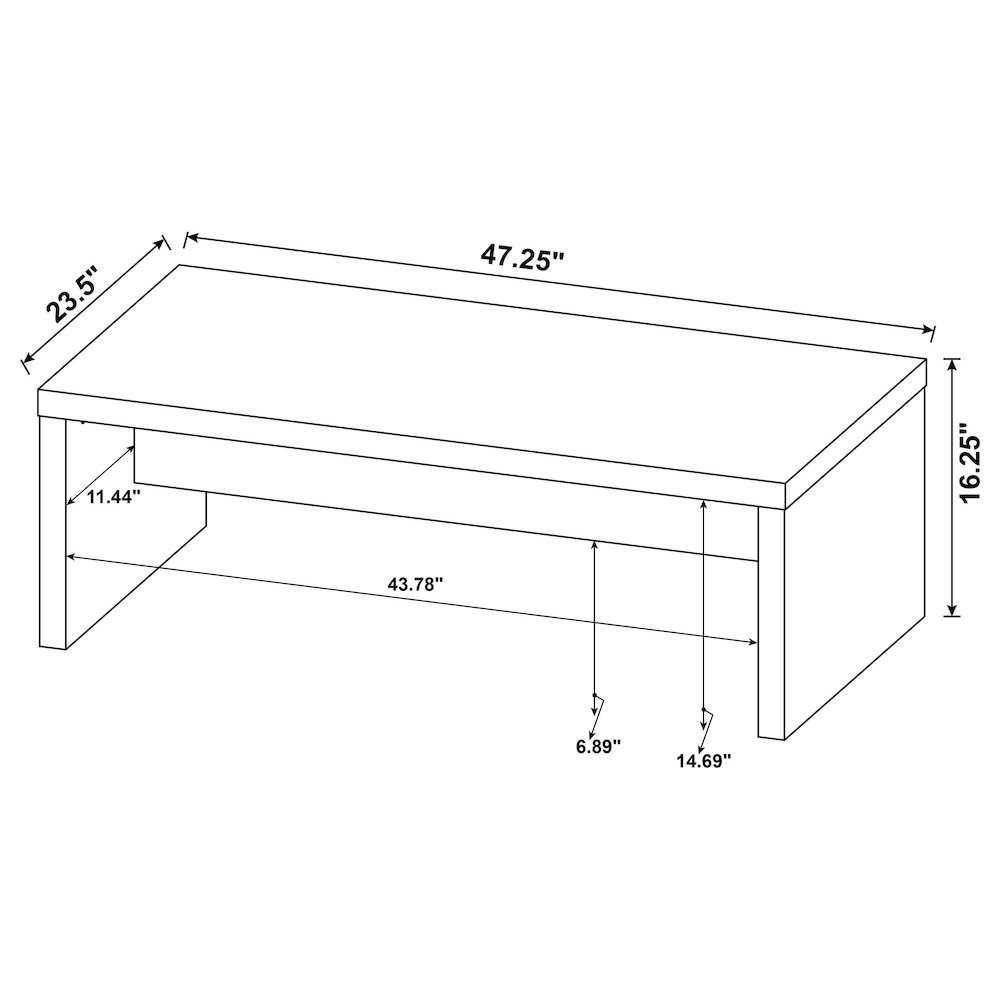 Brianna Mango 2-piece Rectangular Coffee and End Table Set. Picture 10