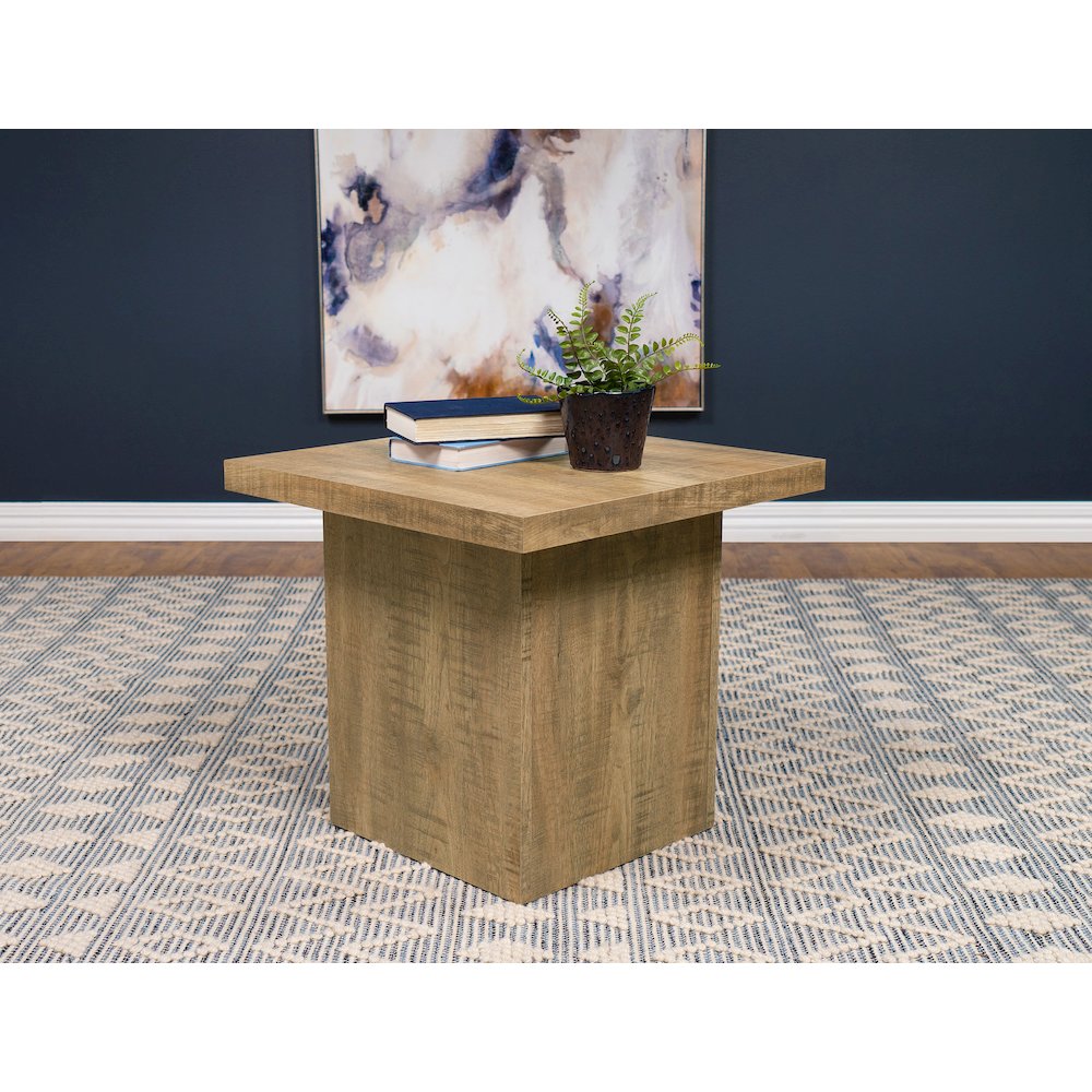 Mango Square End Table. Picture 2