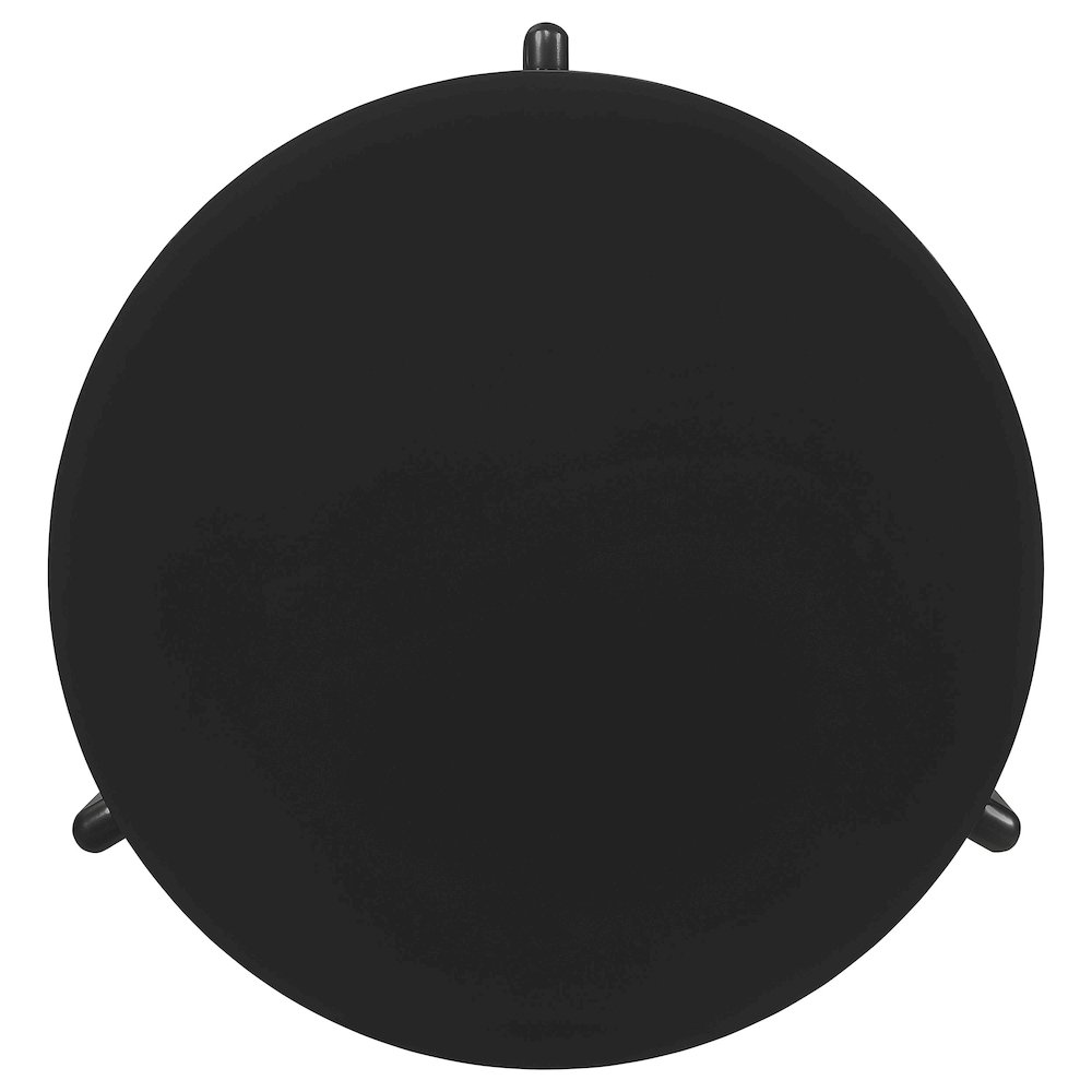 Black Round Coffee Table. Picture 4