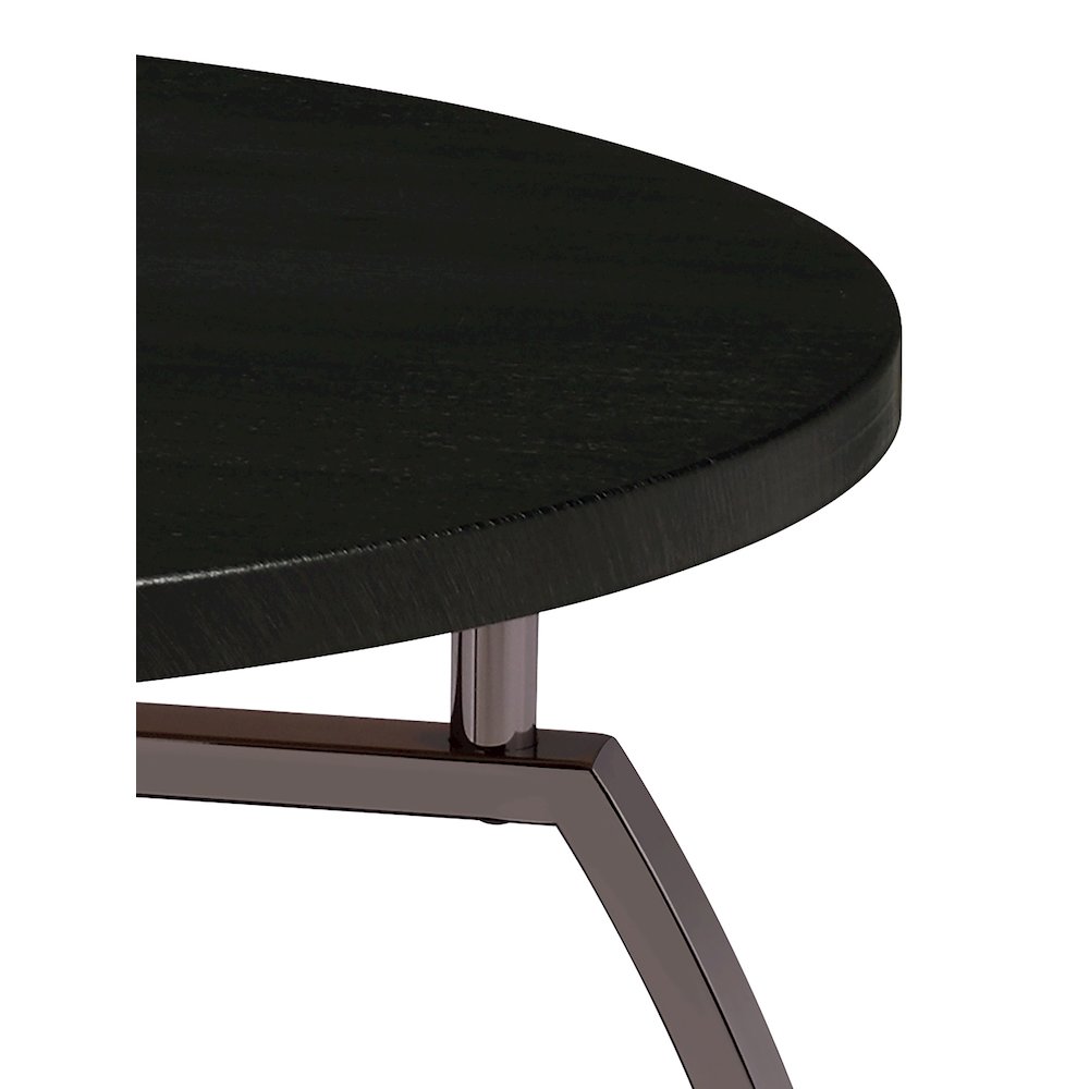 Starrett Dark Charcoal 2-piece Round Coffee Table Set. Picture 5