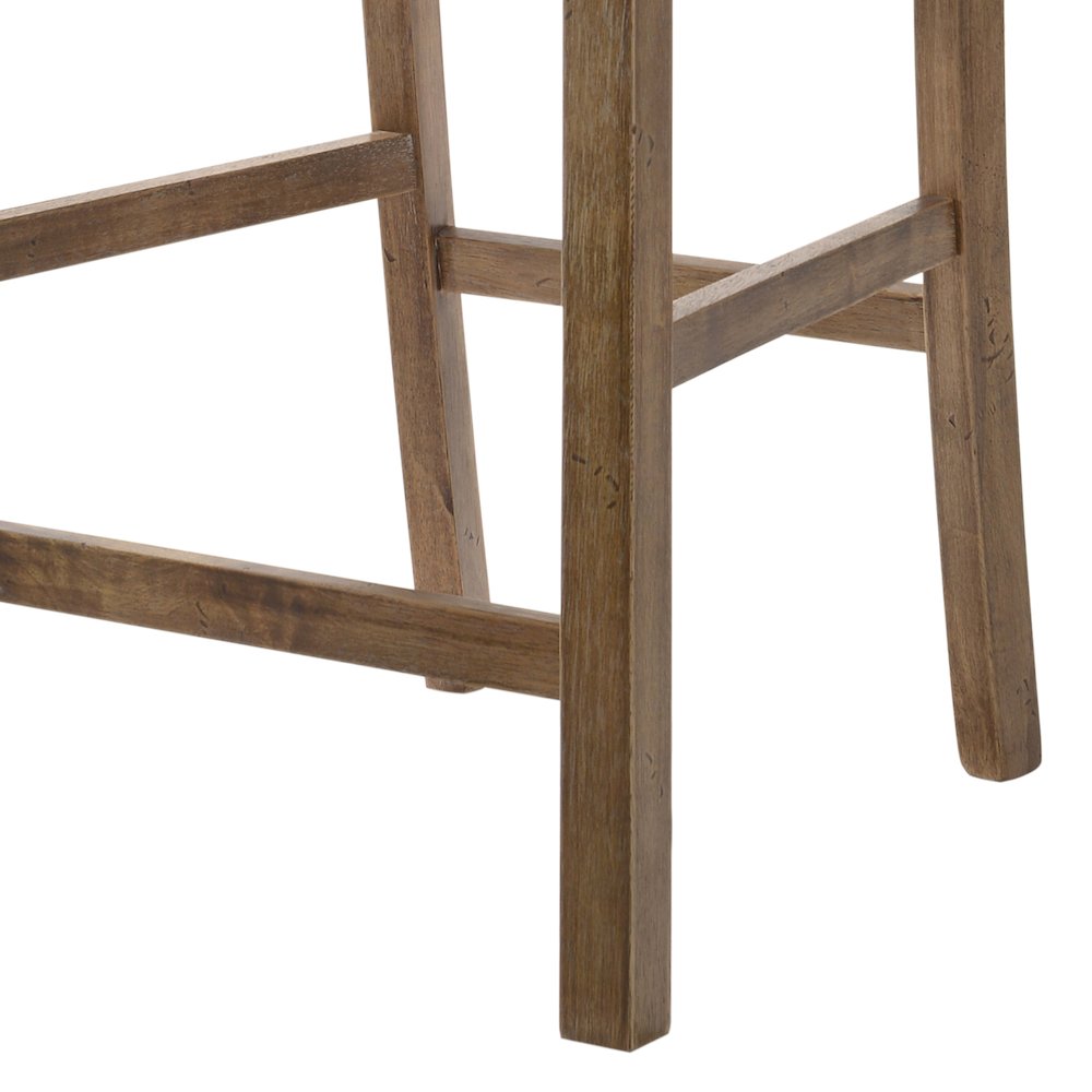 Counter Height Stools with Cross Back (Set of 2). Picture 5