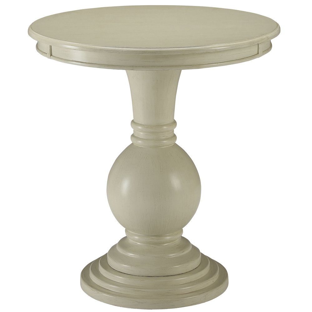 Accent Table with Pedestal Base. Picture 1