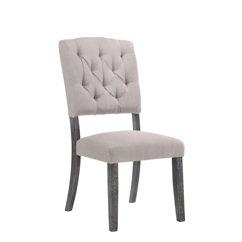 Tufted Back Side Chairs (Set of 2). Picture 2