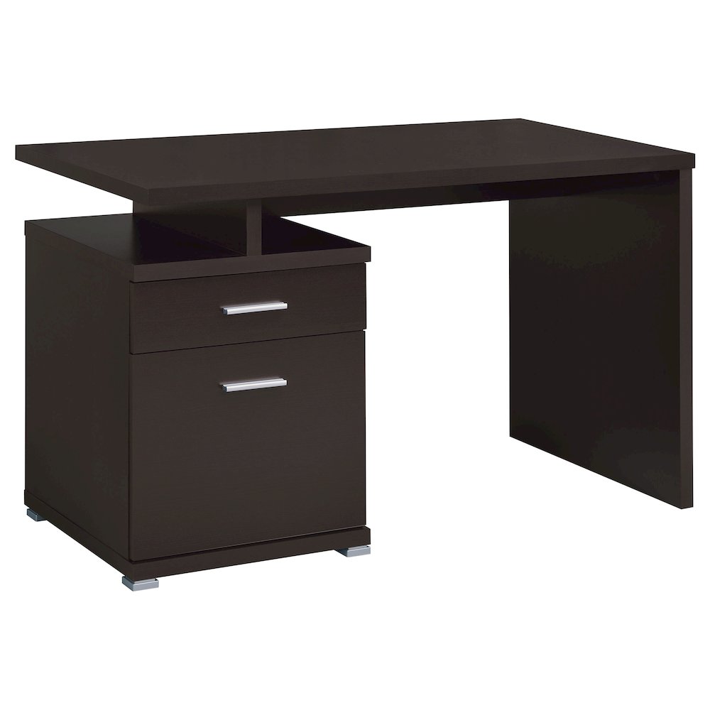 2-drawer Reversible Office Desk. Picture 1
