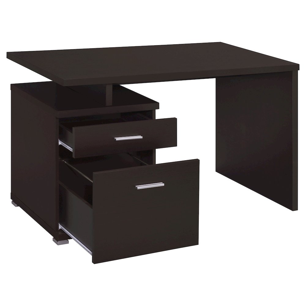 2-drawer Reversible Office Desk. Picture 5