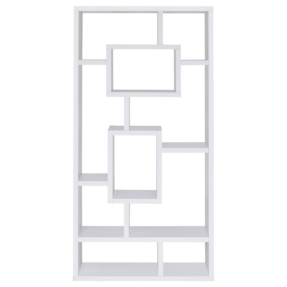 10-shelf Open Back Bookcase. Picture 3
