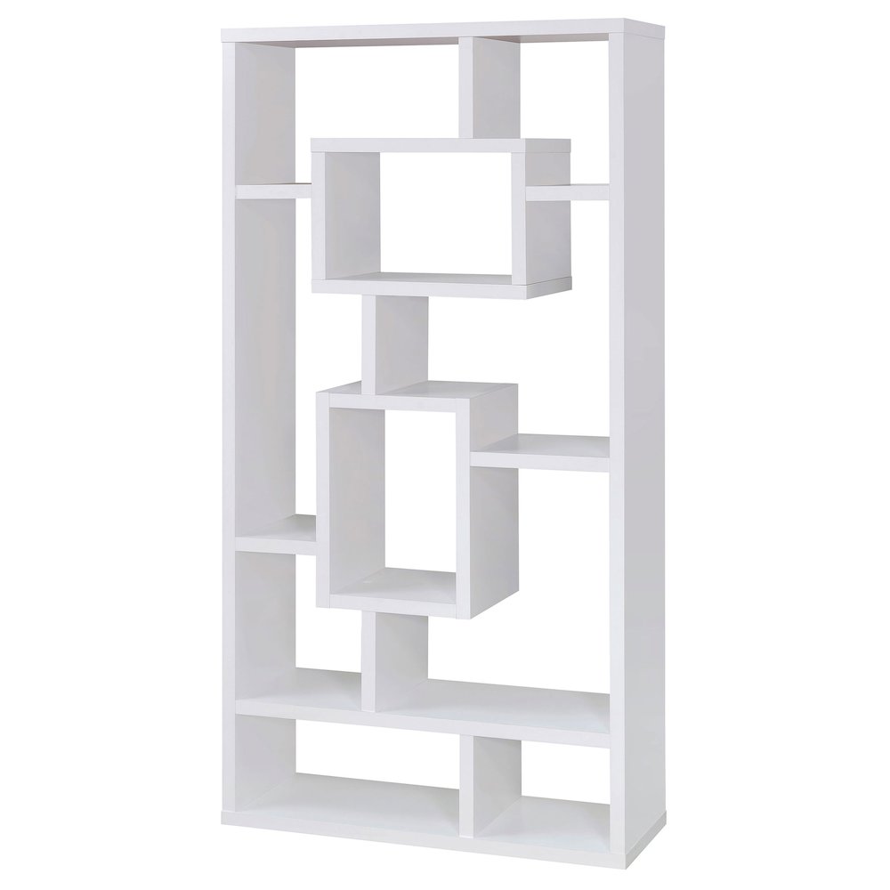 10-shelf Open Back Bookcase. Picture 4