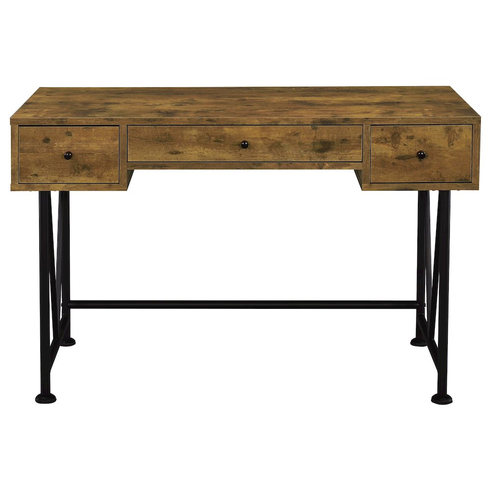 Avon Rustic Nutmeg 2-piece Computer Desk and Bookcase. Picture 7
