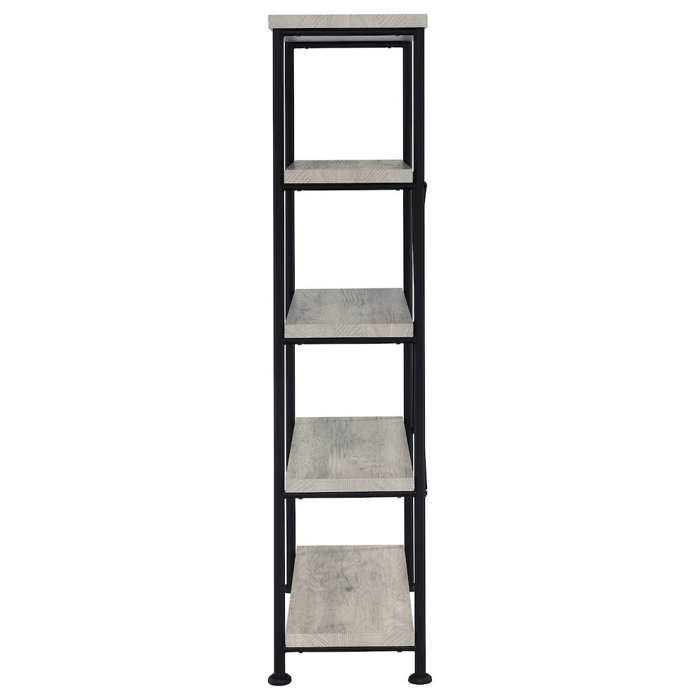 Industrial 4-shelf Bookcase. Picture 5