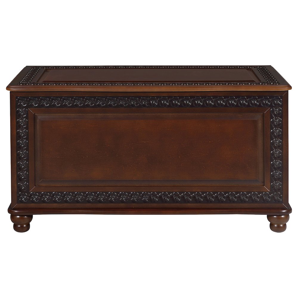 Deep Tobacco Cedar Chest. Picture 5