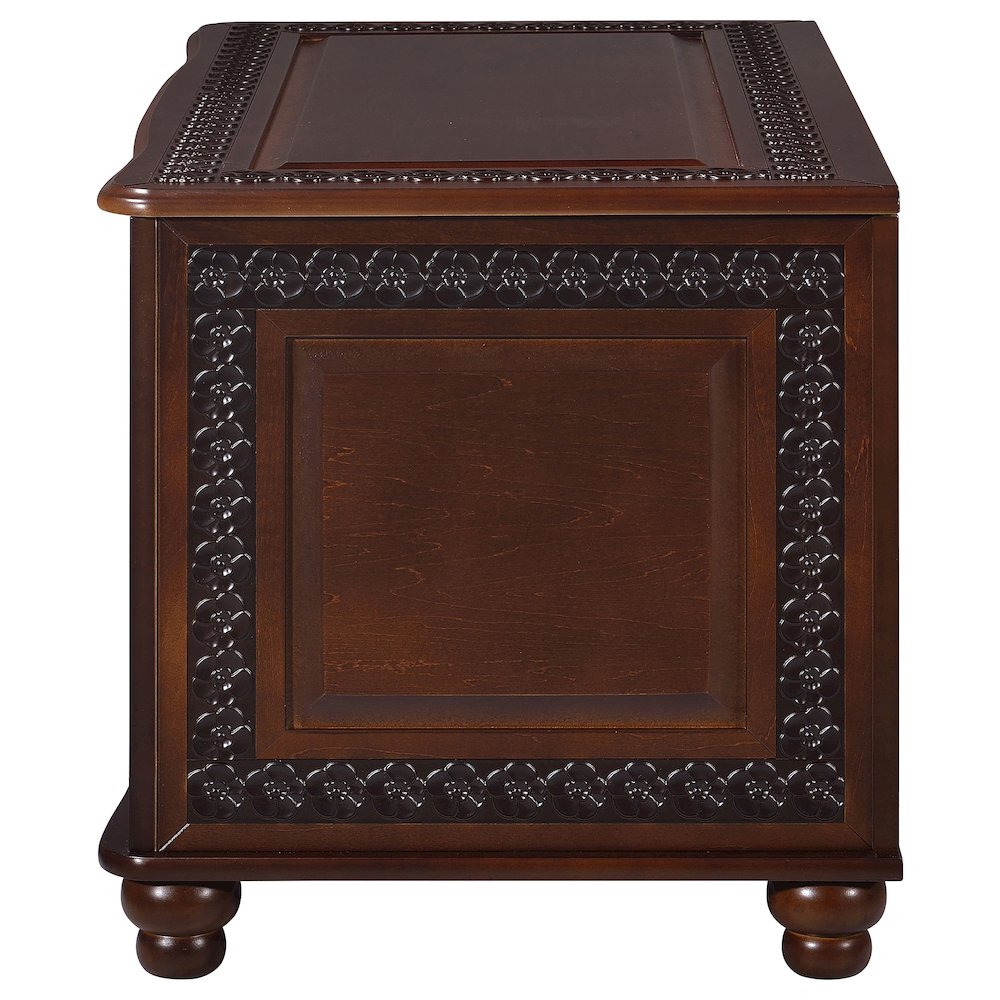 Deep Tobacco Cedar Chest. Picture 7