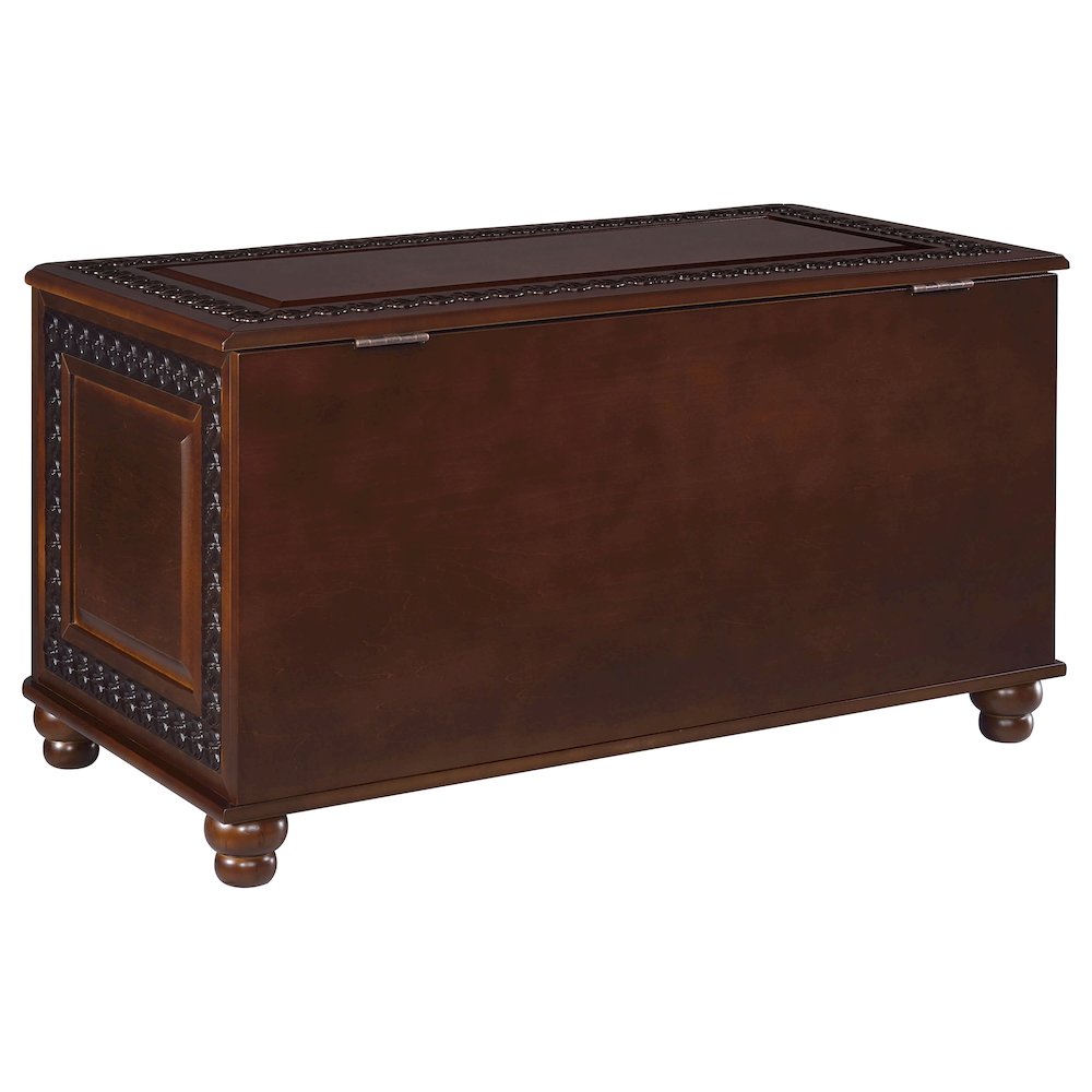 Deep Tobacco Cedar Chest. Picture 8